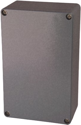 Fibox EURONORD Series Unpainted Aluminium Enclosure, IP67, IP68, IP66, IK08 91 mm, 261.5 mm, 161.5 mm