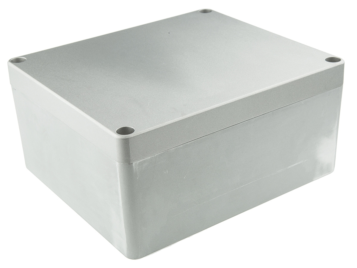 Fibox EURONORD Series Unpainted Aluminium Enclosure, IP66, IP67, IP68, IK08 110 mm, 230 mm, 200 mm