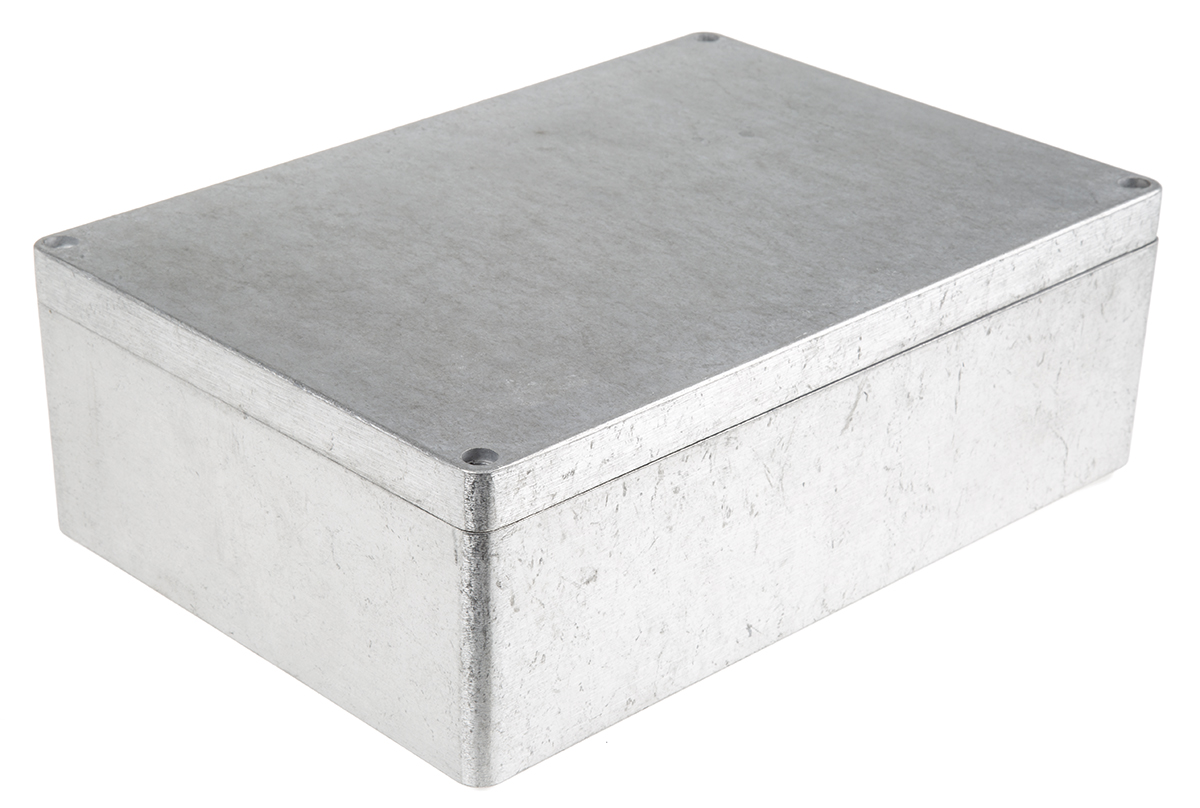 Fibox EURONORD Series Unpainted Aluminium Enclosure, IP68, IP67, IP66, IK08 110 mm, 330 mm, 230 mm