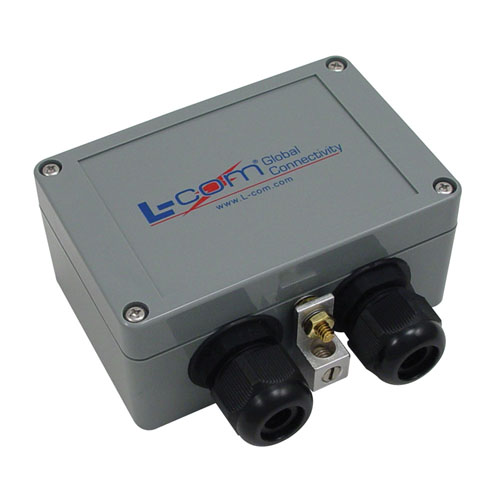 L-Com ALS Series RJ Connector Female, Cat6 Straight 2 Port 2 Way