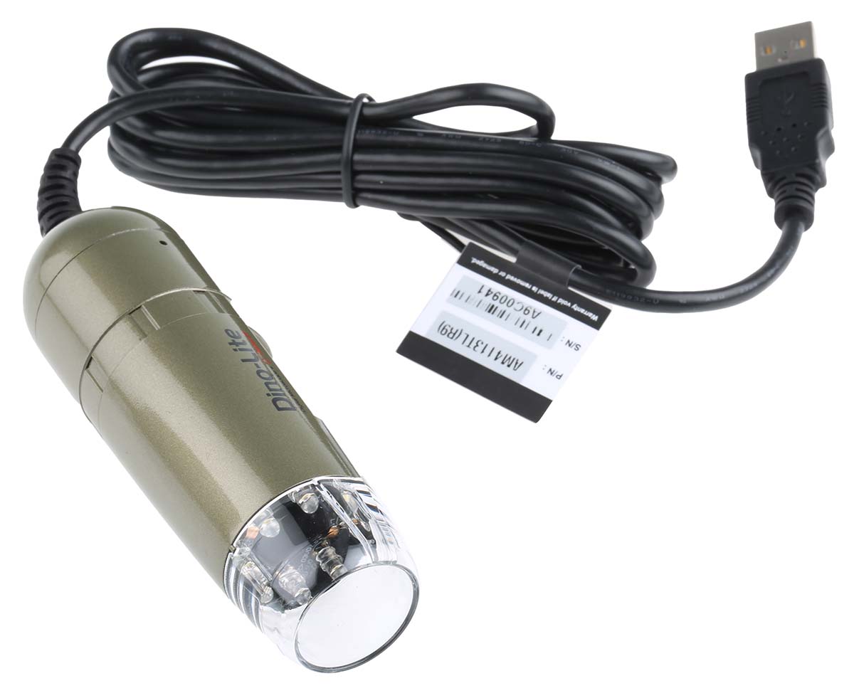 am4113tl Dino-Lite AM4113TL USB Digital Microscopes, 1280 x 1024 pixel, 20 to 90 X Magnification