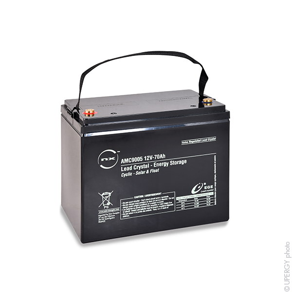 ENIX Energies 12 V, Standard Sealed Lead Acid Battery, 7 Ah, 169mm x 215 mm