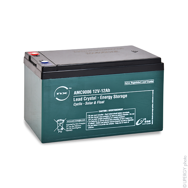 ENIX Energies 12 V, Standard Sealed Lead Acid Battery, 12 Ah, 99mm x 96 mm