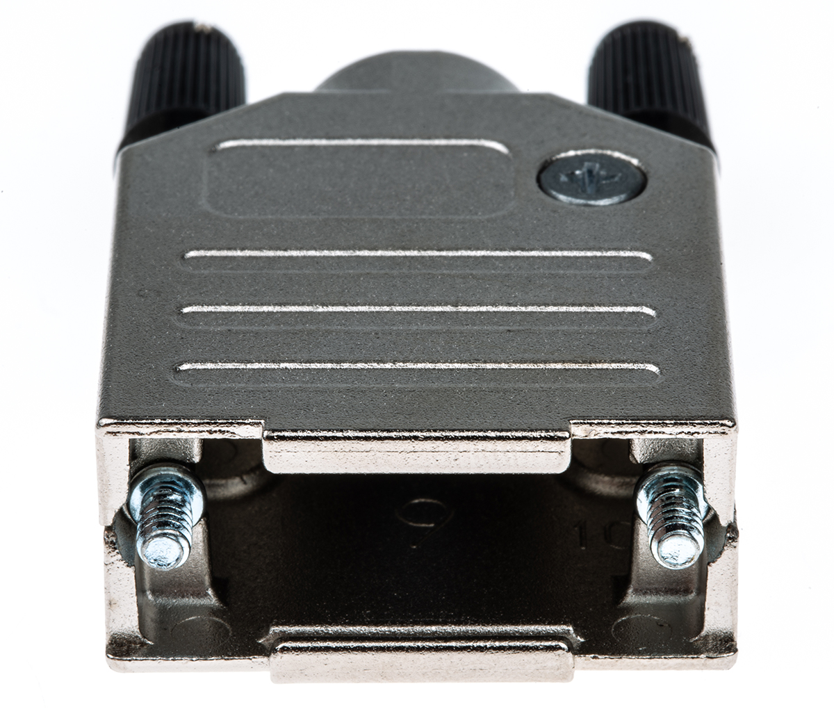 amet-09-rs ASSMANN WSW AMET Series Zinc Straight D-Sub Backshell, 9 Way Strain Relief