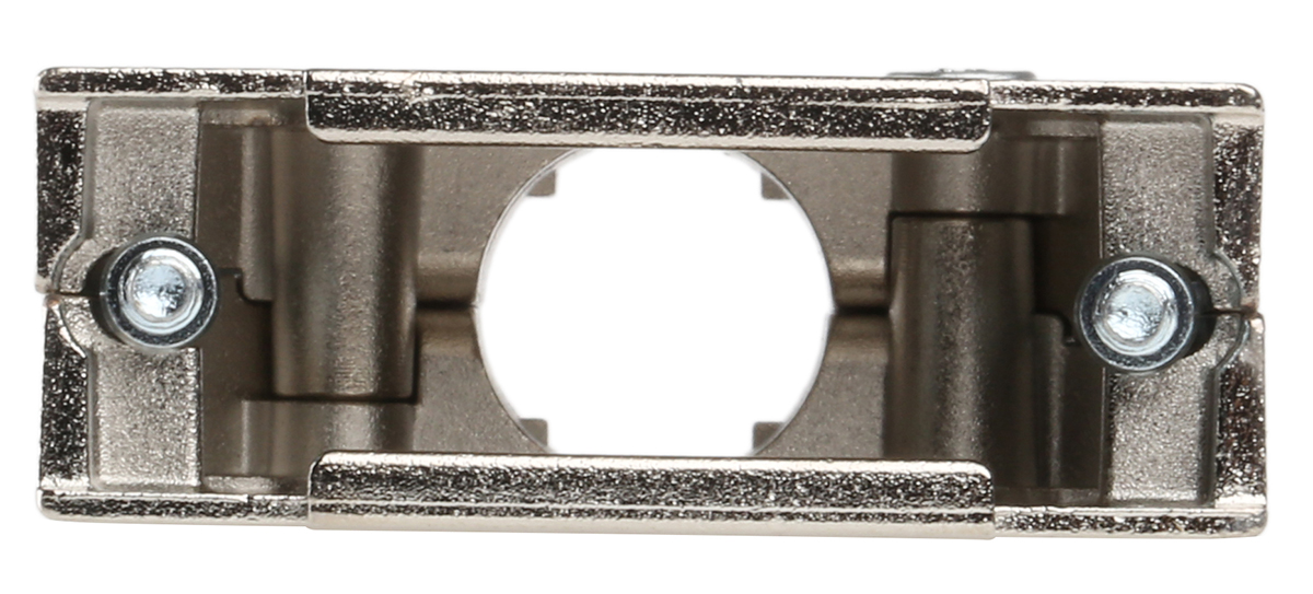amet-15-rs ASSMANN WSW AMET Series Zinc Straight D-Sub Backshell, 15 Way Strain Relief
