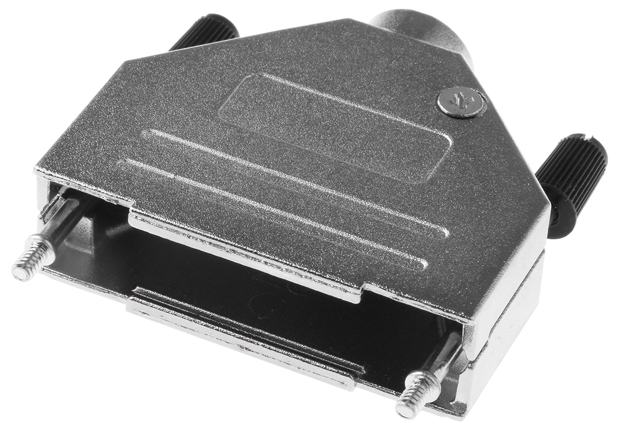 ASSMANN WSW AMET Series Zinc Straight D-Sub Backshell, 25 Way Strain Relief