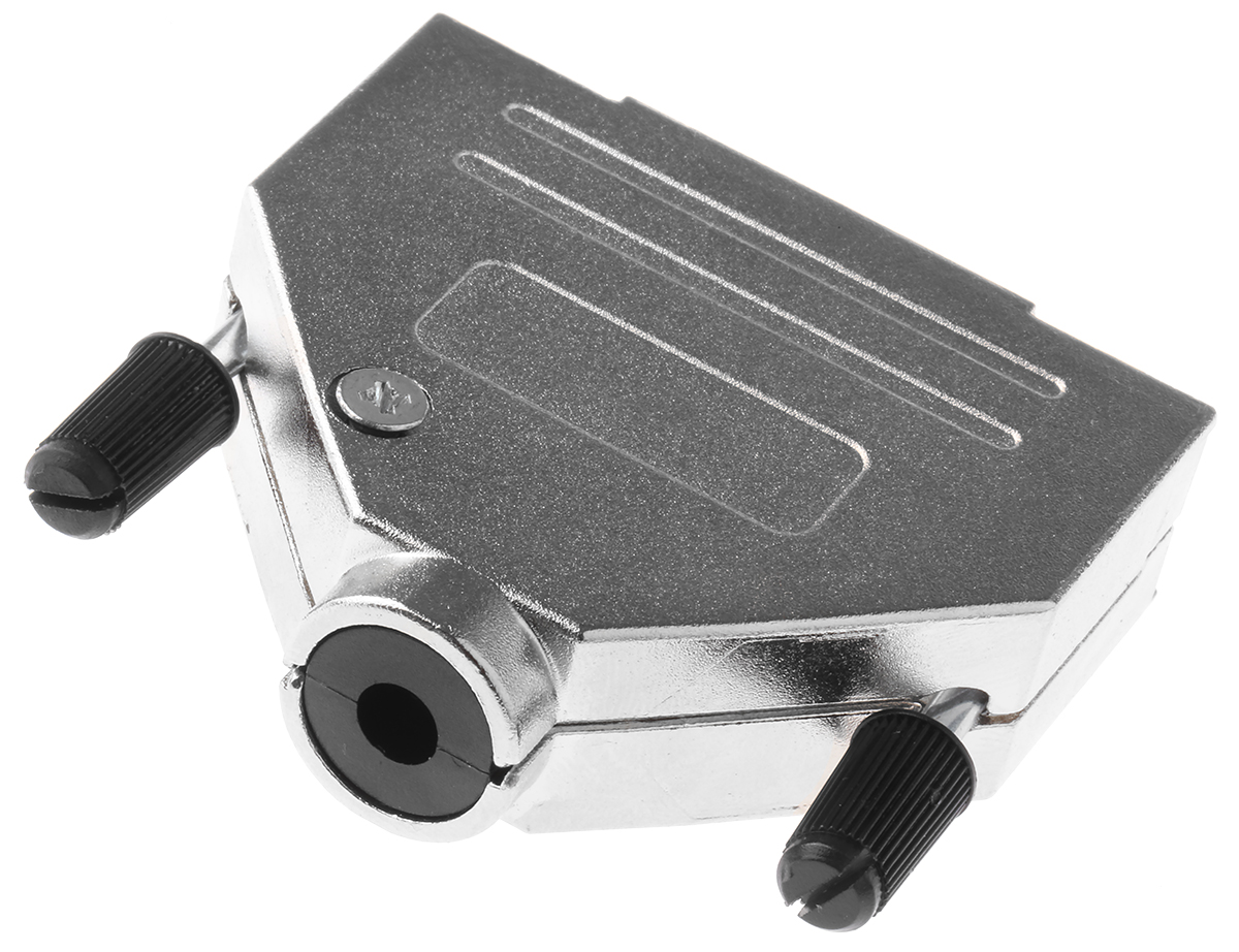 amet-25-rs ASSMANN WSW AMET Series Zinc Straight D-Sub Backshell, 25 Way Strain Relief