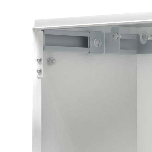 nVent HOFFMAN AMI Series Galvanised Steel Depth Adjustable Kit for Use with Enclosures 97 mm x 400 mm x 65mm