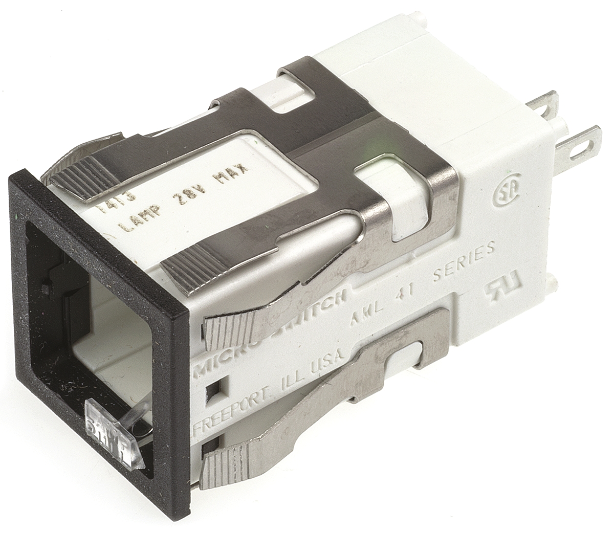 Honeywell AML Series White Panel Mount Indicator Wedge, 28V, 2A, PCB Terminal Termination Panel