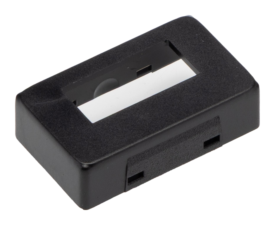 Honeywell Push Button Cap Rectangular Style, Black