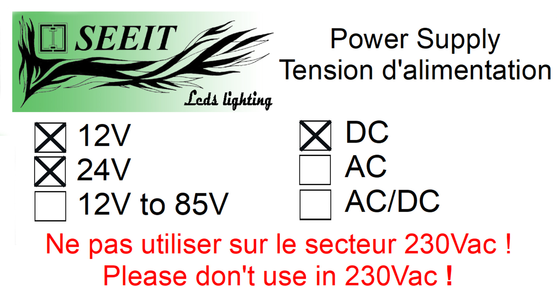 amp0041 Seeit Floodlight, 1 LED, 30 W Natural White, 2700 lm, IP65, 24V