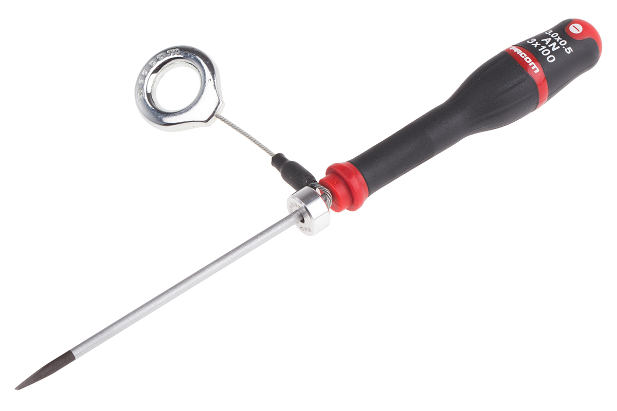 Facom Standard, 100 mm Blade, 203 mm Overall