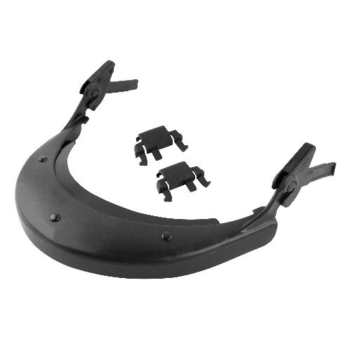 JSP ABS Visor Carrier Black Helmet
