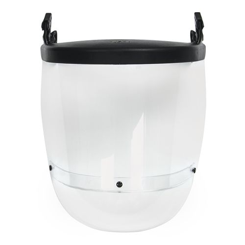 JSP Clear Acetate Visor with Brow, Chin Guard, Resistant To Liquid Resistant, Flying Particles