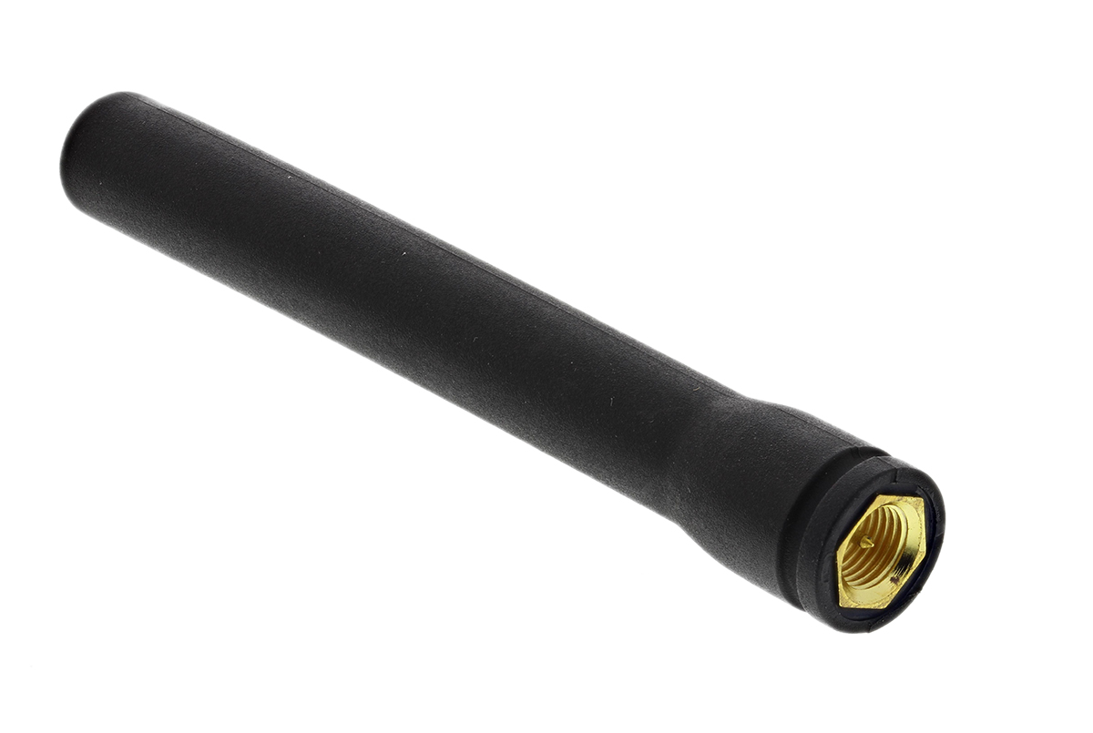 RF Solutions ANT-2WHIP3-SMA Whip WiFi Antenna with SMA Connector, WiFi