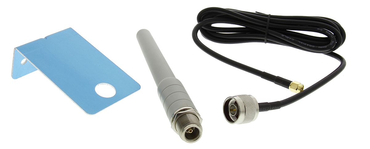 RF Solutions ANT-433WM3-SMA Whip RFID Antenna with SMA Connector, UHF RFID, ISM Band