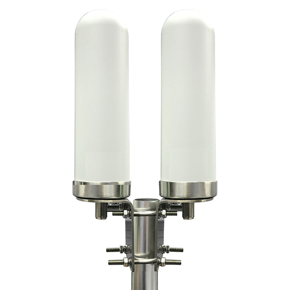 Rextron ANT-4GE1-K Dome Cellular Antennas with N Male to SMA Male Connector, 2G, 3G, 4G (LTE), 5G