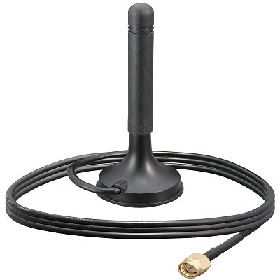 Linx ANT-5GW-MMG1-SMA-1 Whip Multi-Band Antenna with SMA Male Connector, ISM Band