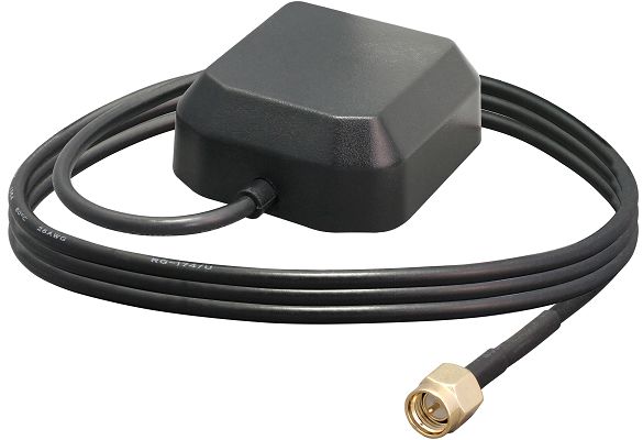 Linx ANT-GNRM-L12A-3 Square Directional GPS Antenna with SMA Male Connector, GPS