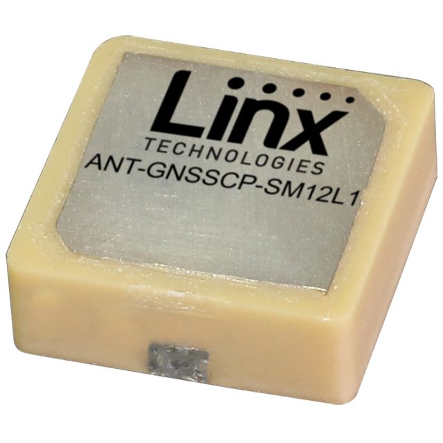 Linx Patch Omni-Directional GPS Antenna with Surface-Mount Solder Connection Connector, GPS