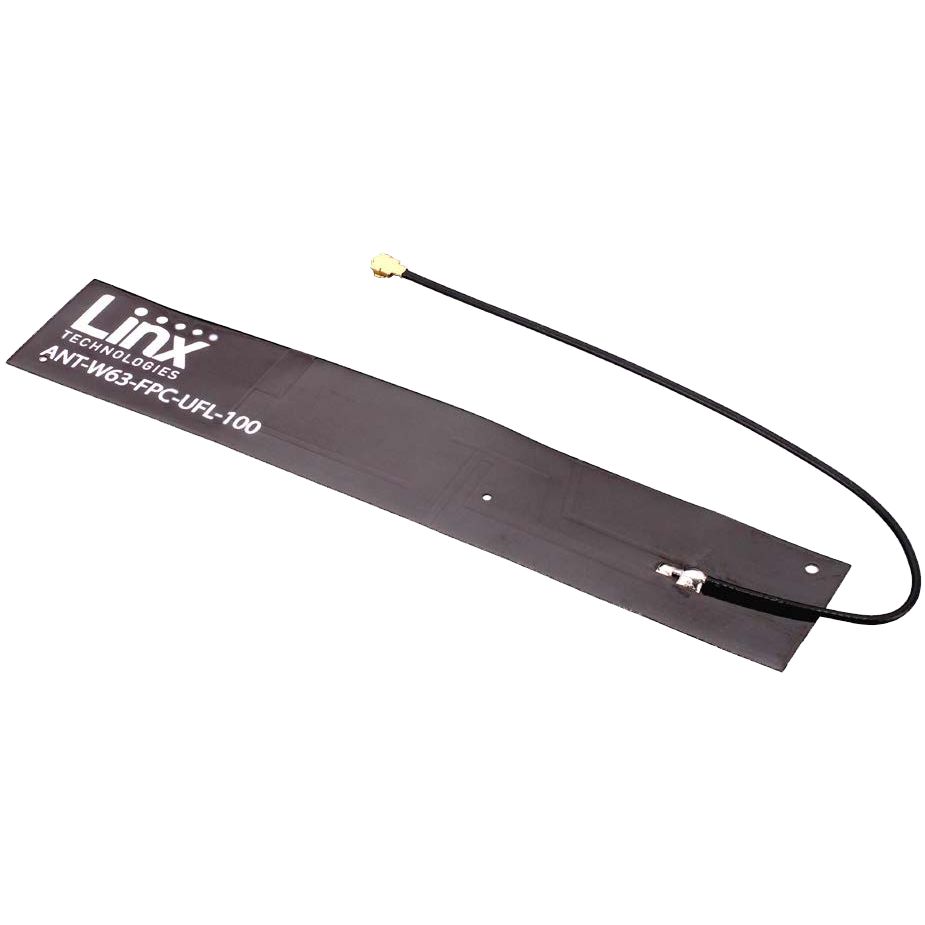 Linx ANT-W63-FPC-UFL-100 Strip WiFi Antenna with UFL Connector, WiFi