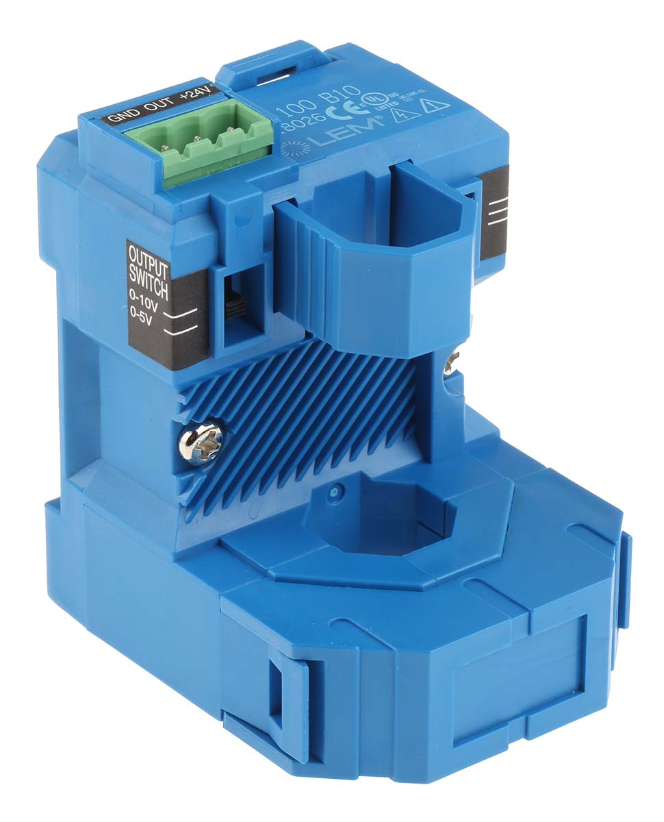 LEM AP-B10 Series Current Transformer 100 A 24V dc 18 mm Bore