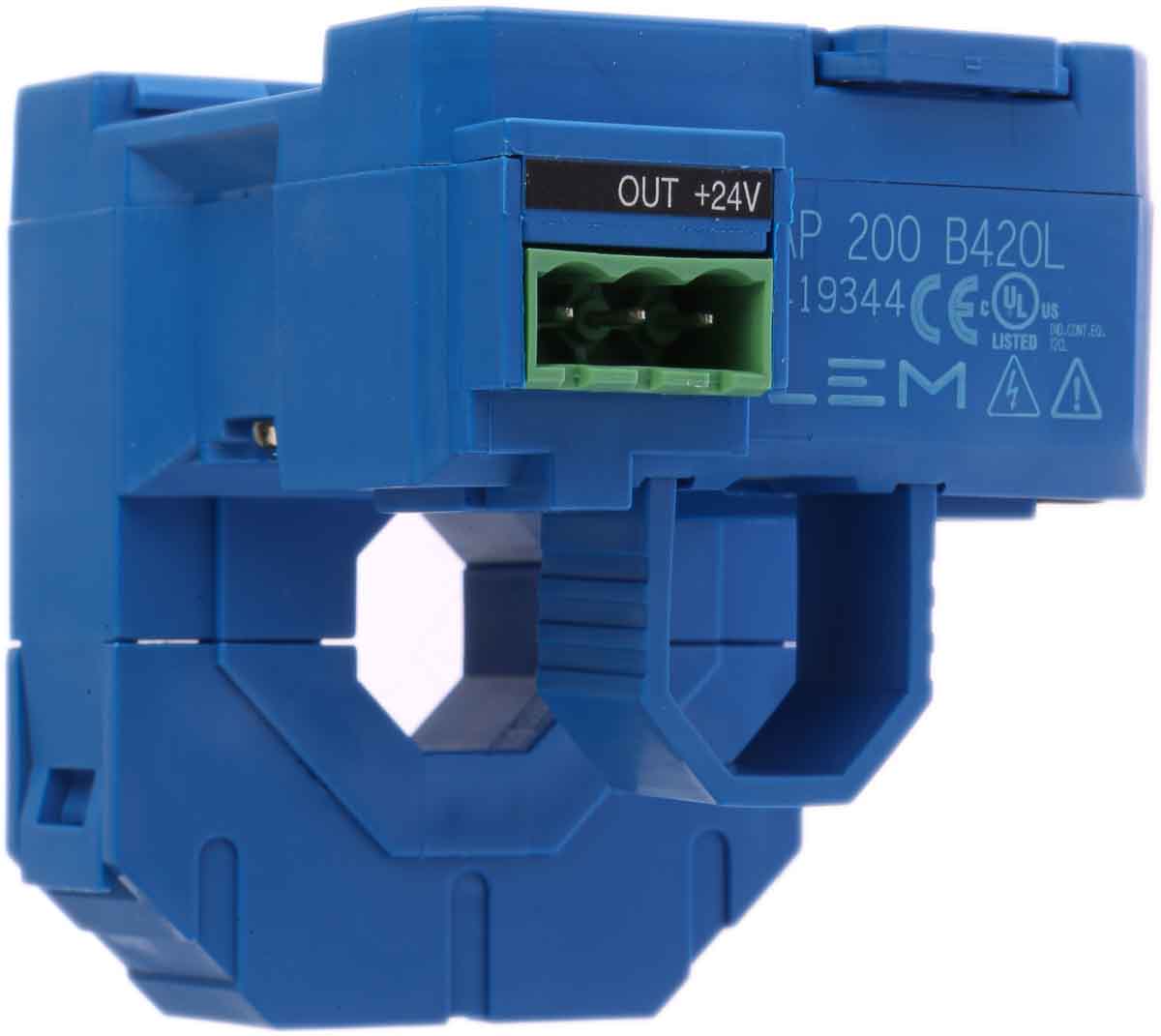 LEM AP-B420L Series Current Transformer 200 A 12V dc, 24 V dc 18 mm Bore