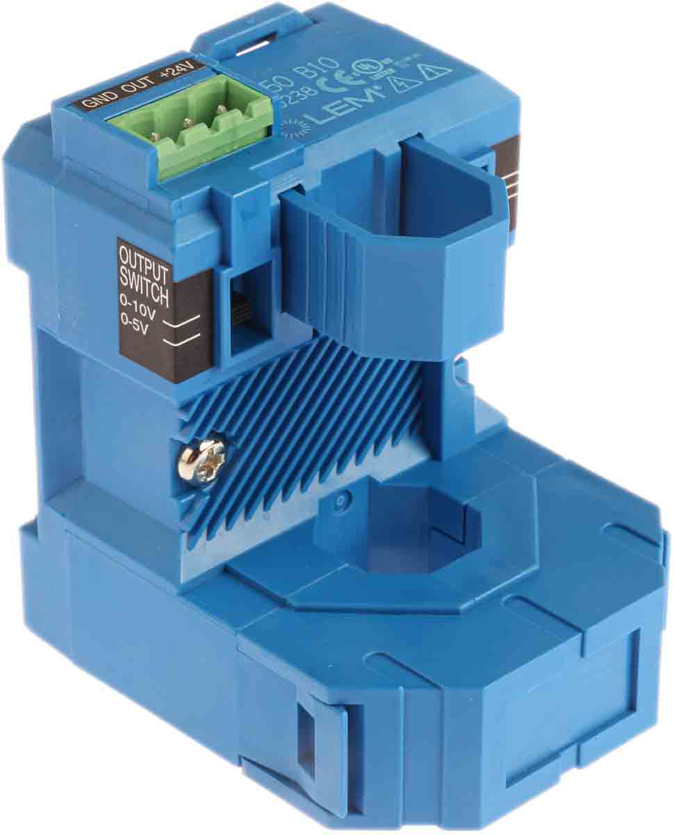 LEM AP-B10 Series Current Transformer 50 A 24V dc 18 mm Bore