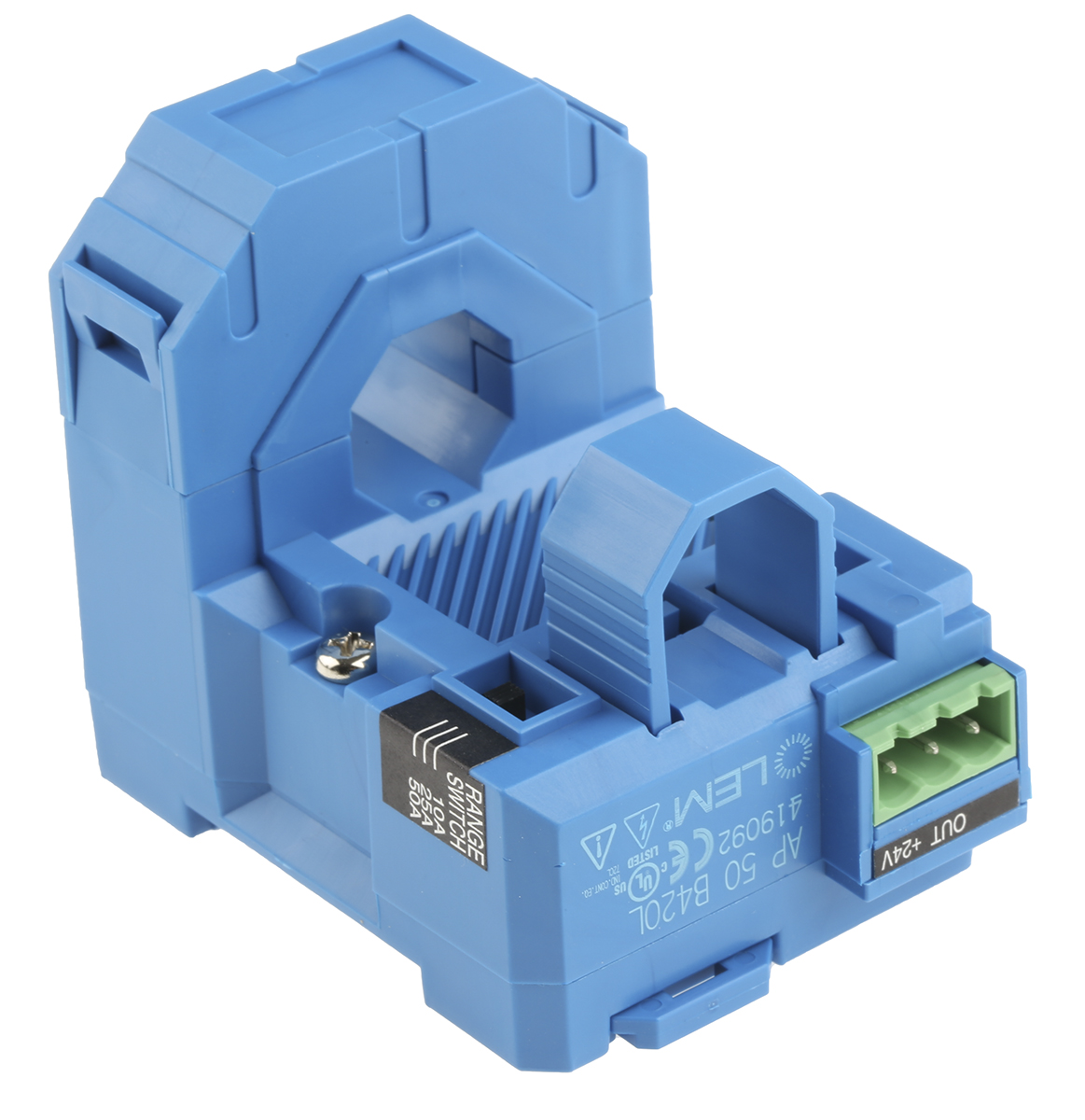 ap-50-b420l LEM AP-B420L Series Current Transformer 50 A 12V dc, 24 V dc 18 mm Bore