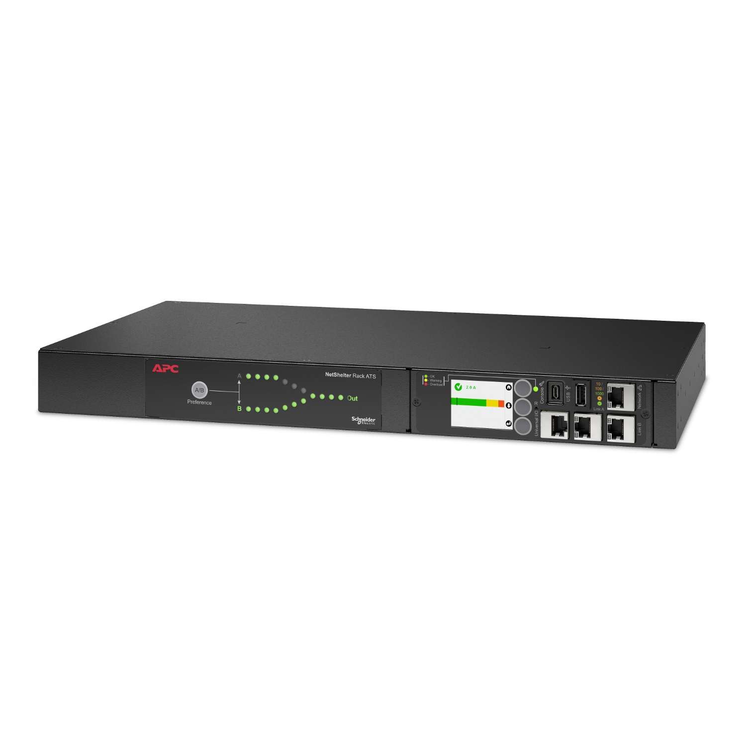 APC Rack Mount Transfer Switch UPS Source Transfer Switch for use with AP9335TH, AP9335T