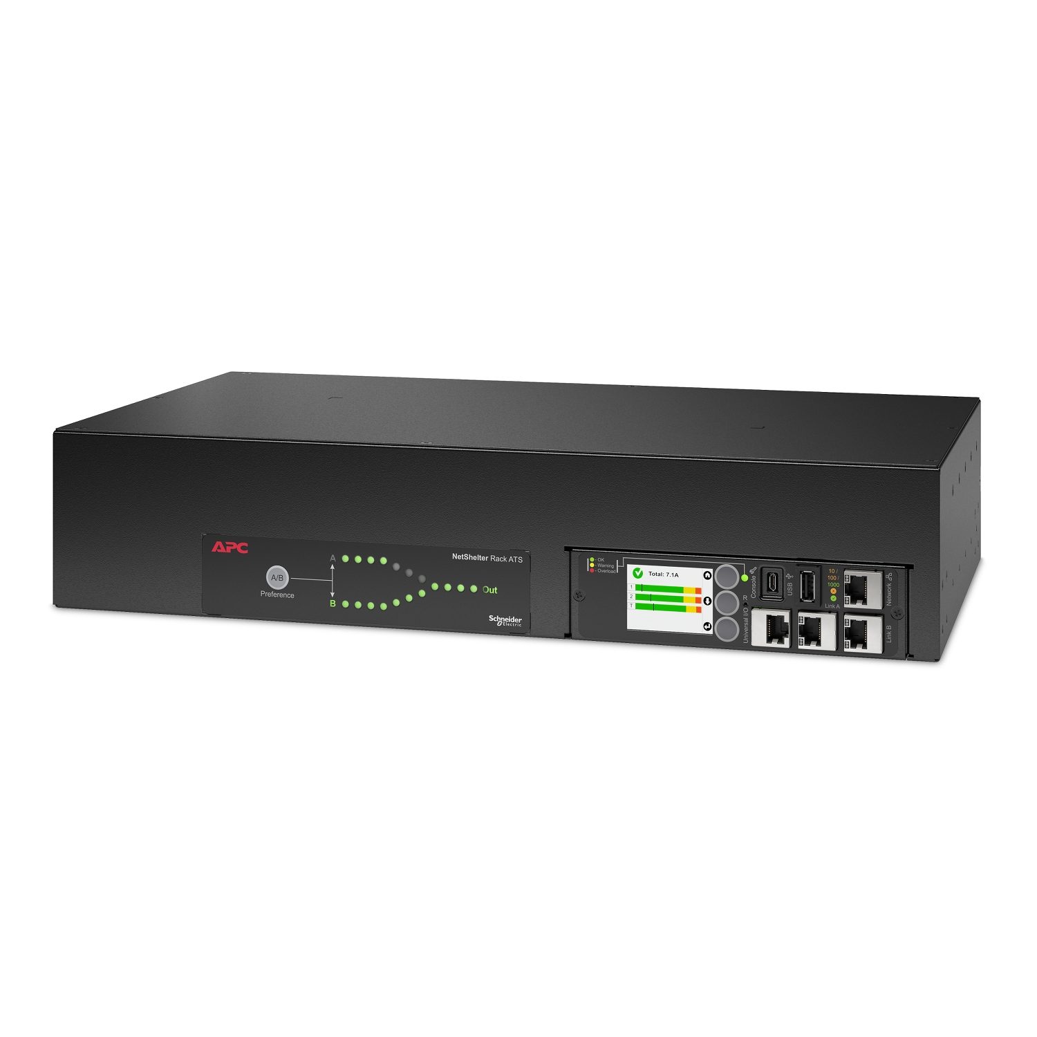 APC Rack Mount Transfer Switch UPS Source Transfer Switch for use with AP9335TH, AP9335T