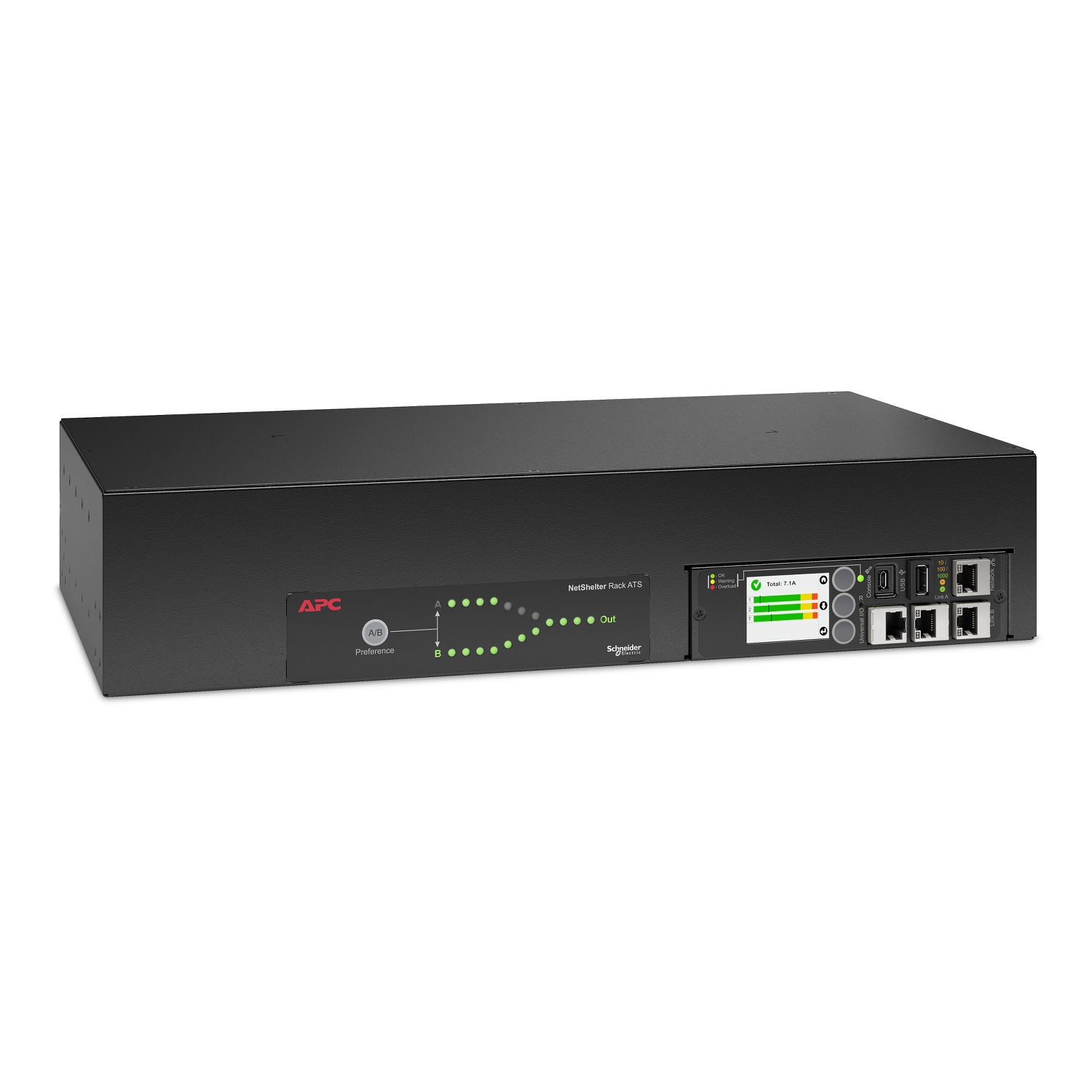 ap4424a APC Rack Mount Transfer Switch UPS Source Transfer Switch for use with AP9335TH, AP9335T
