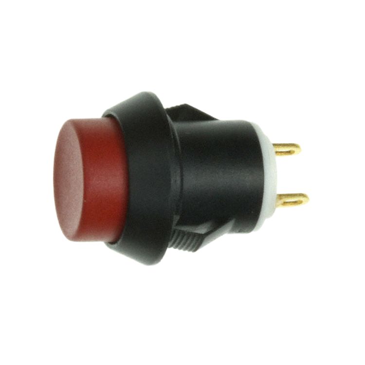 C & K AP Series Pushbutton, Momentary, Panel Mount, 13.8 mm Cutout, SPST-NO, IP67, 24 V 125 V