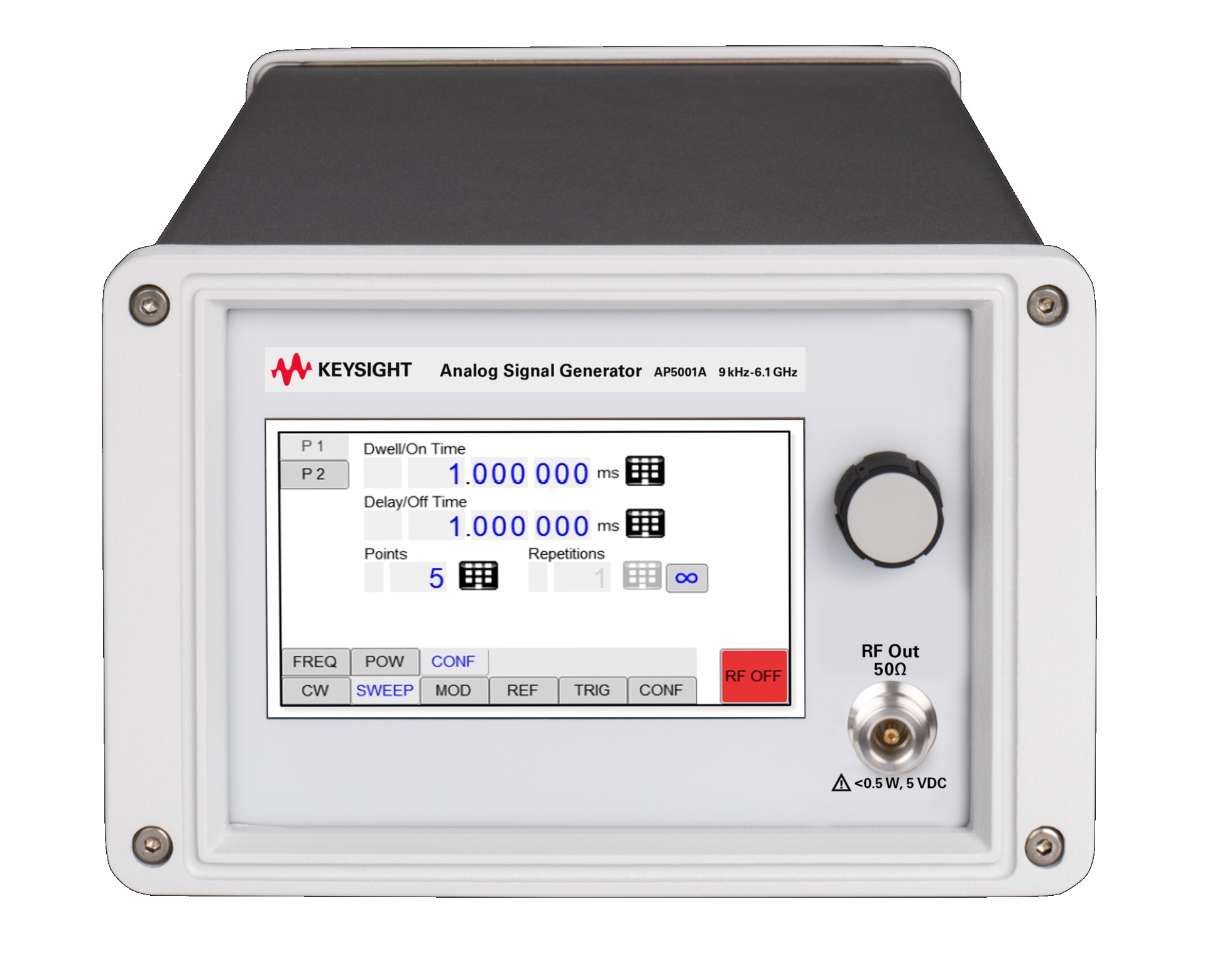 Keysight Technologies AP5001A RF Signal Generator, 9 kHz min, 6.1 GHz max