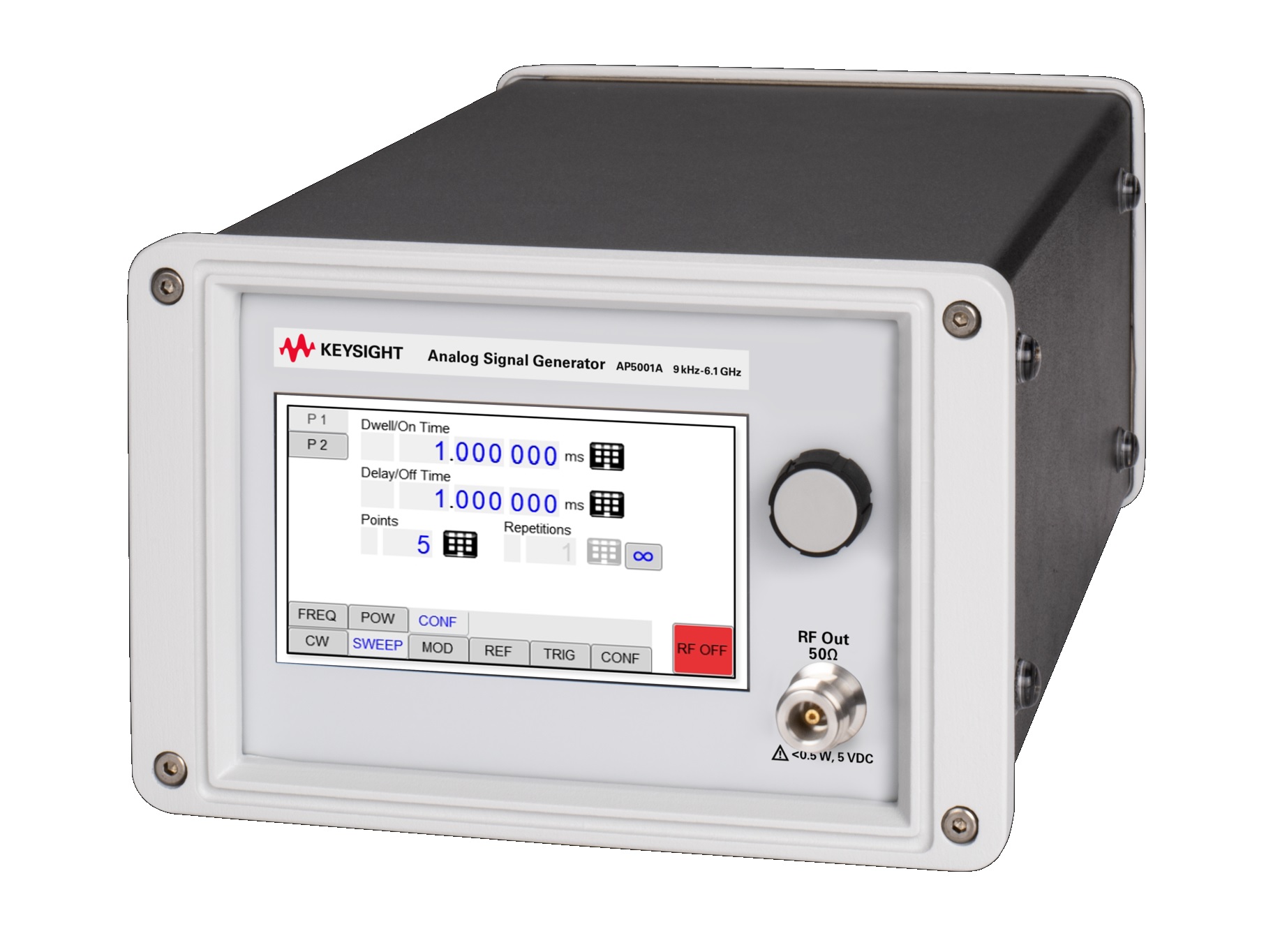 ap5001a Keysight Technologies AP5001A RF Signal Generator, 9 kHz min, 6.1 GHz max