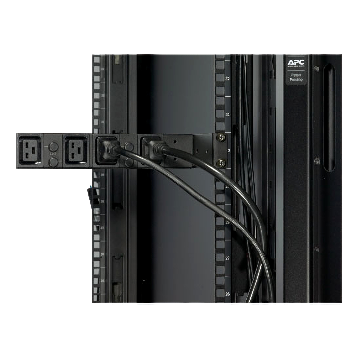 ap7526 APC C19 6 Gang Socket Bar, 2.4m Cable, 32A, 400V