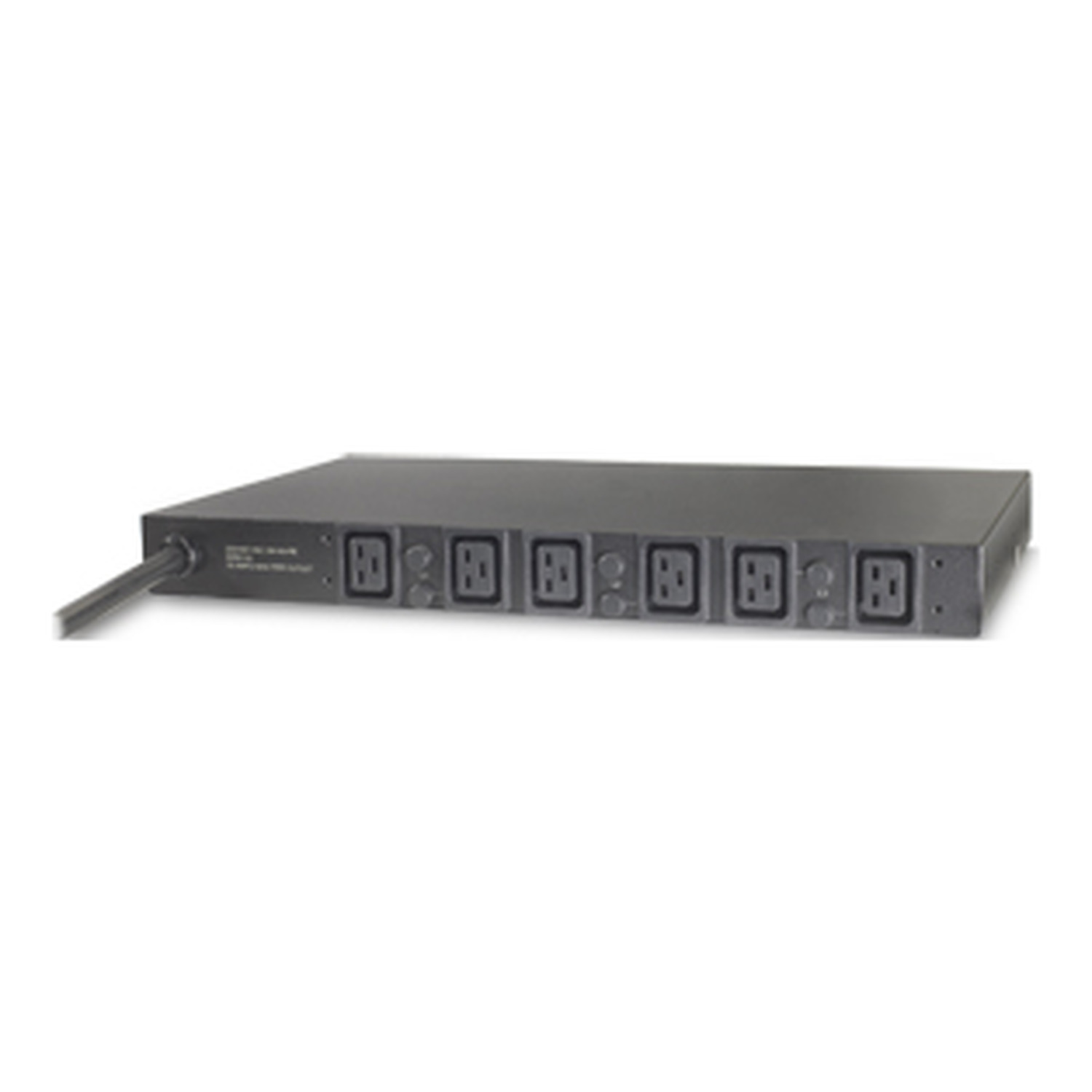ap7526 APC C19 6 Gang Socket Bar, 2.4m Cable, 32A, 400V