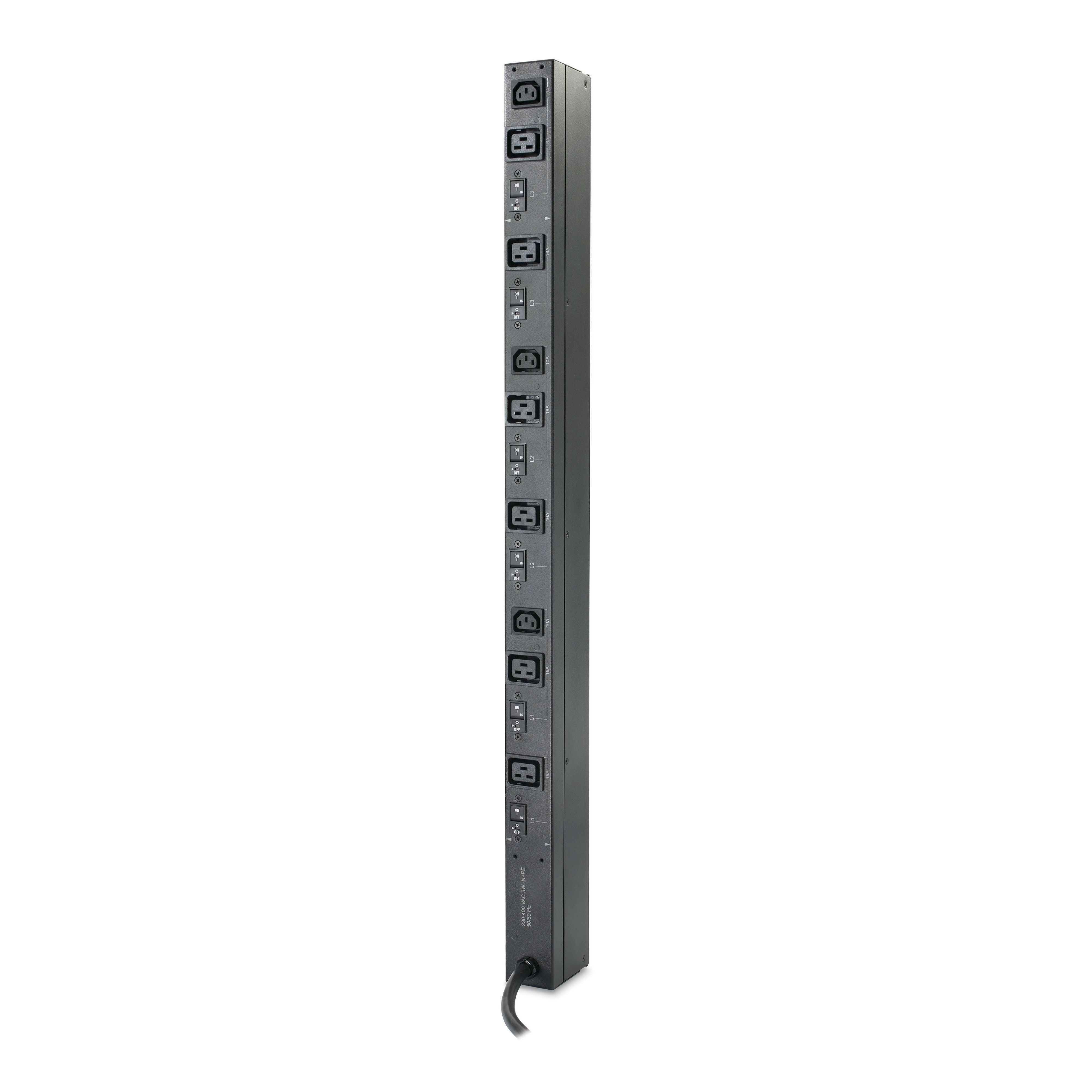 APC IEC C13, IEC C19 9 Gang Socket Bar, 1.83m Cable, 32A, 230V