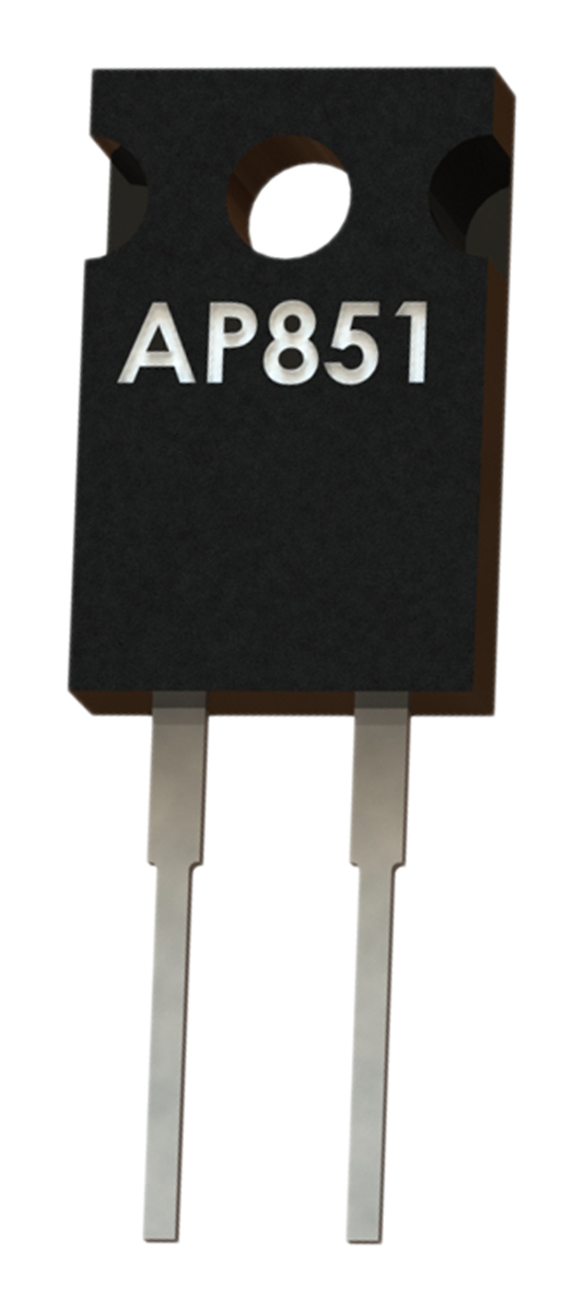 Arcol 2 Ω Non-Inductive Resistor 50 W 1 % AP851 2R F 300PPM