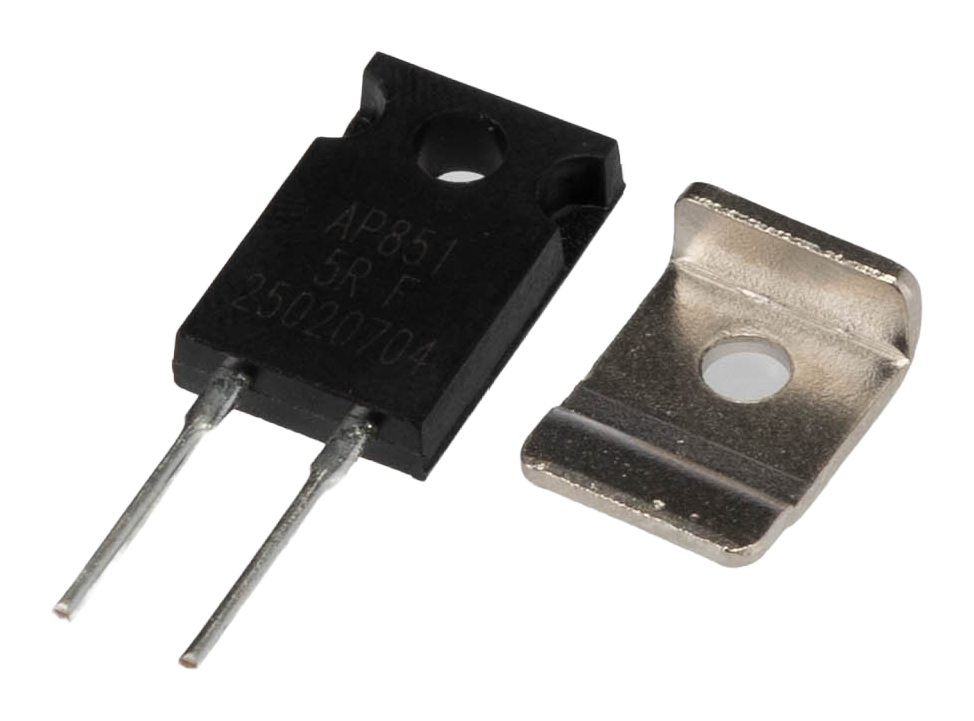 Arcol 5 Ω Non-Inductive Resistor 50 W 1 % AP851 5R F 100PPM