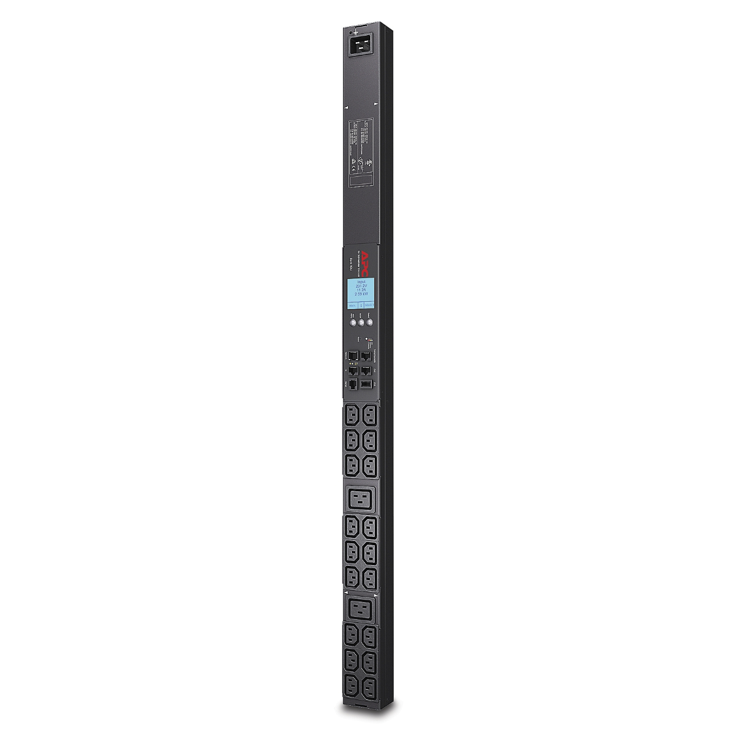 APC IEC C19, IEC C13 20 Gang Socket Bar, 3m Cable, 16A, 230V