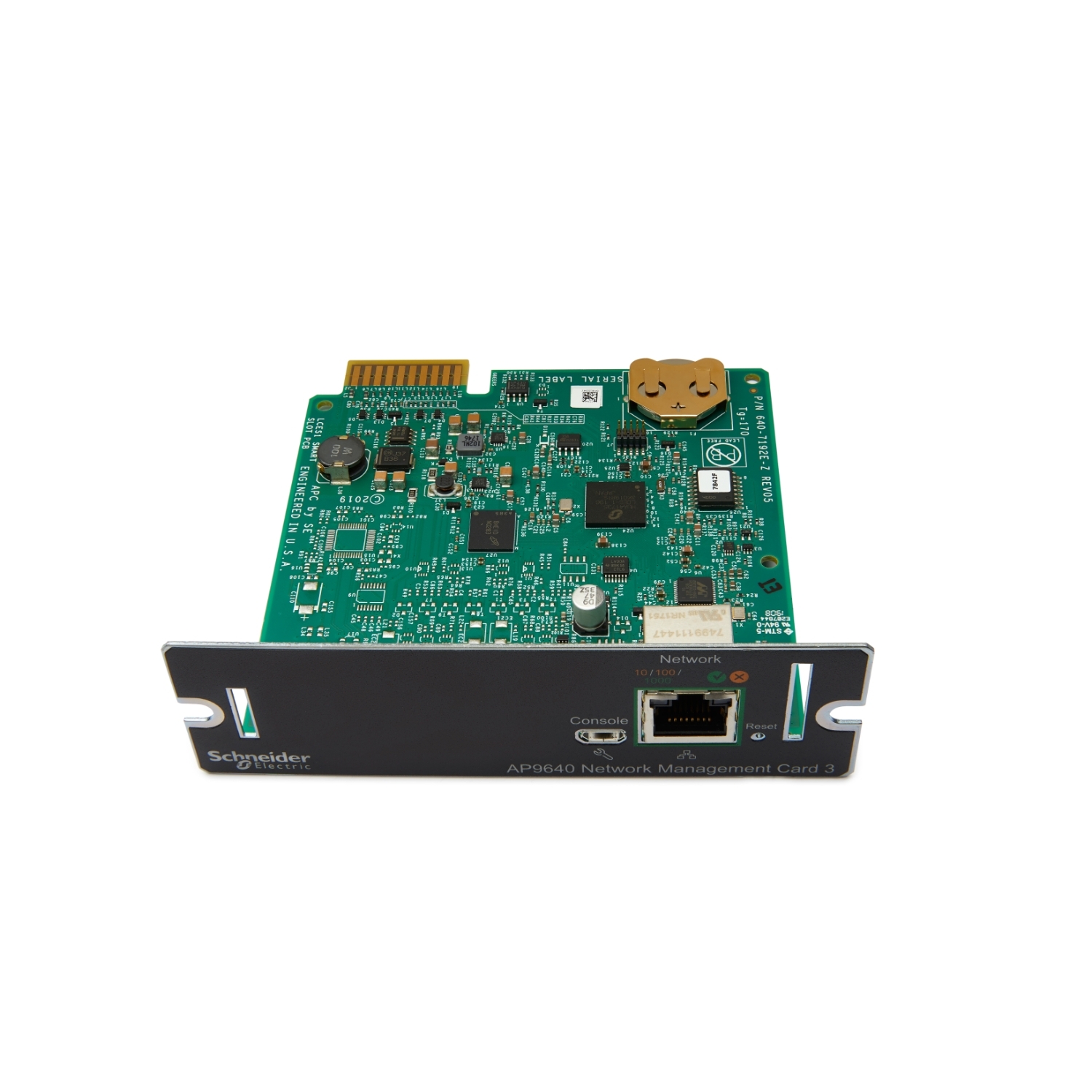 ap9640 APC Network Management Card UPS Network Management Card for use with Smart-UPS Devices with a SmartSlot