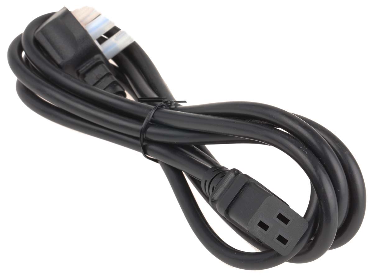 APC IEC C19 to IEC 320 C19 Power Cord, 2.44 m Black Netshelter PDU