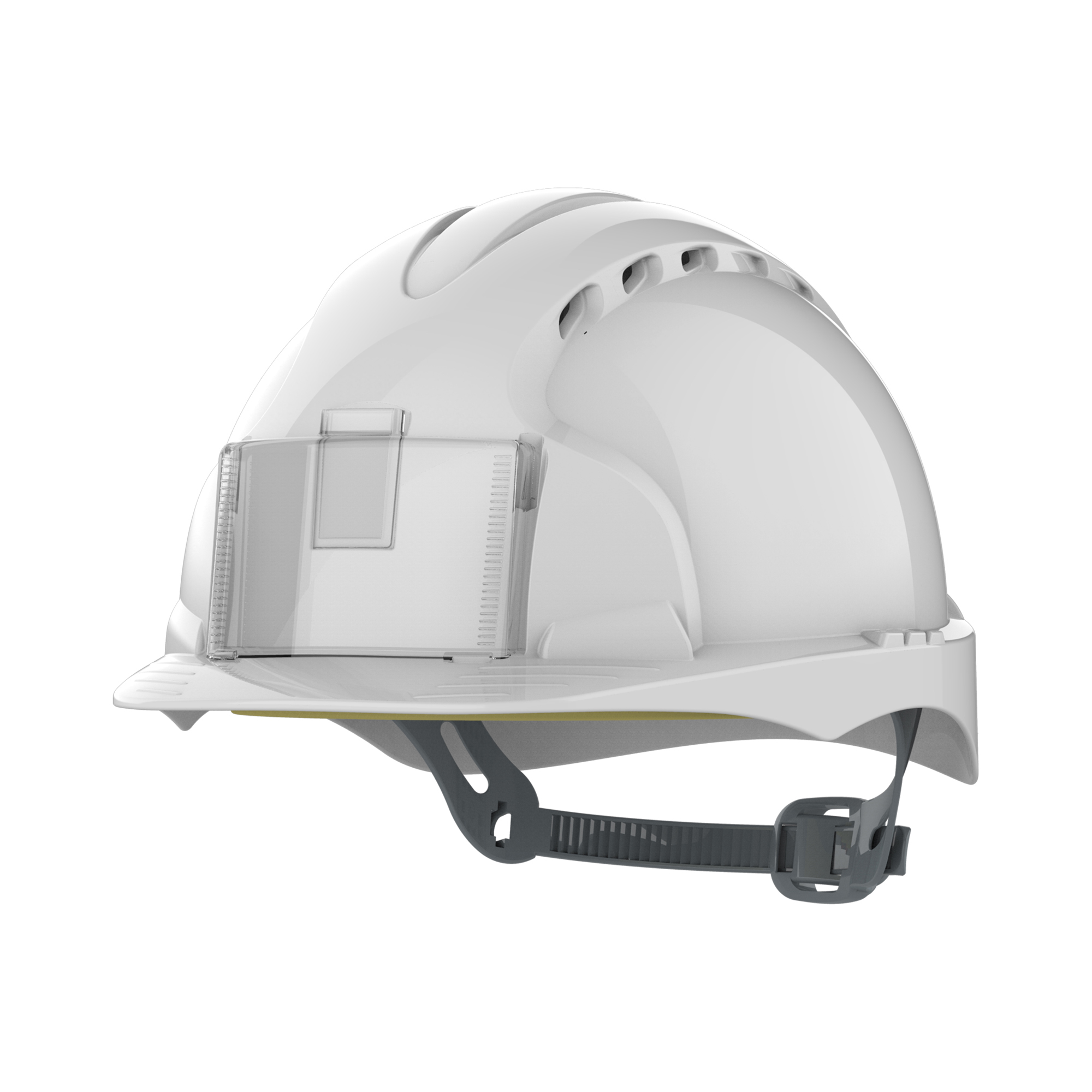 JSP EVO2 White Safety Helmet Ventilated