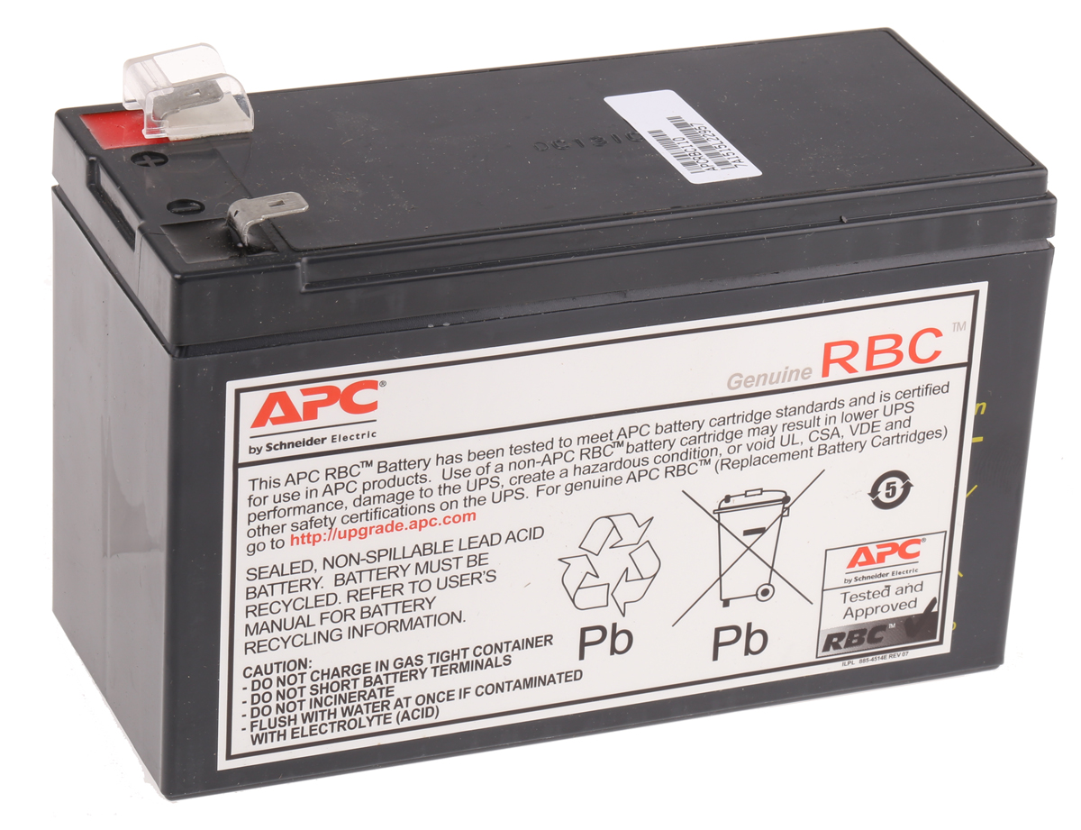 APC UPS Replacement Battery Cartridge for use with Smart-UPS, UPS, Batterie de remplacement Series