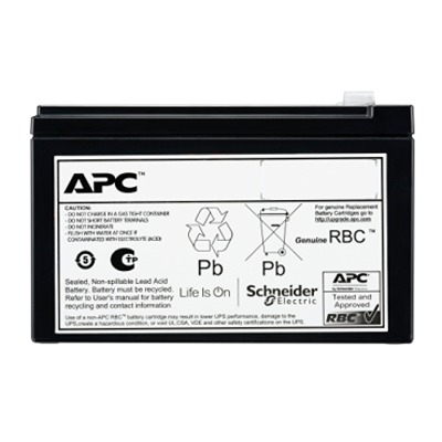APC Cartridge Replacement Battery Cartridge for use with Uninterruptible Power Supply