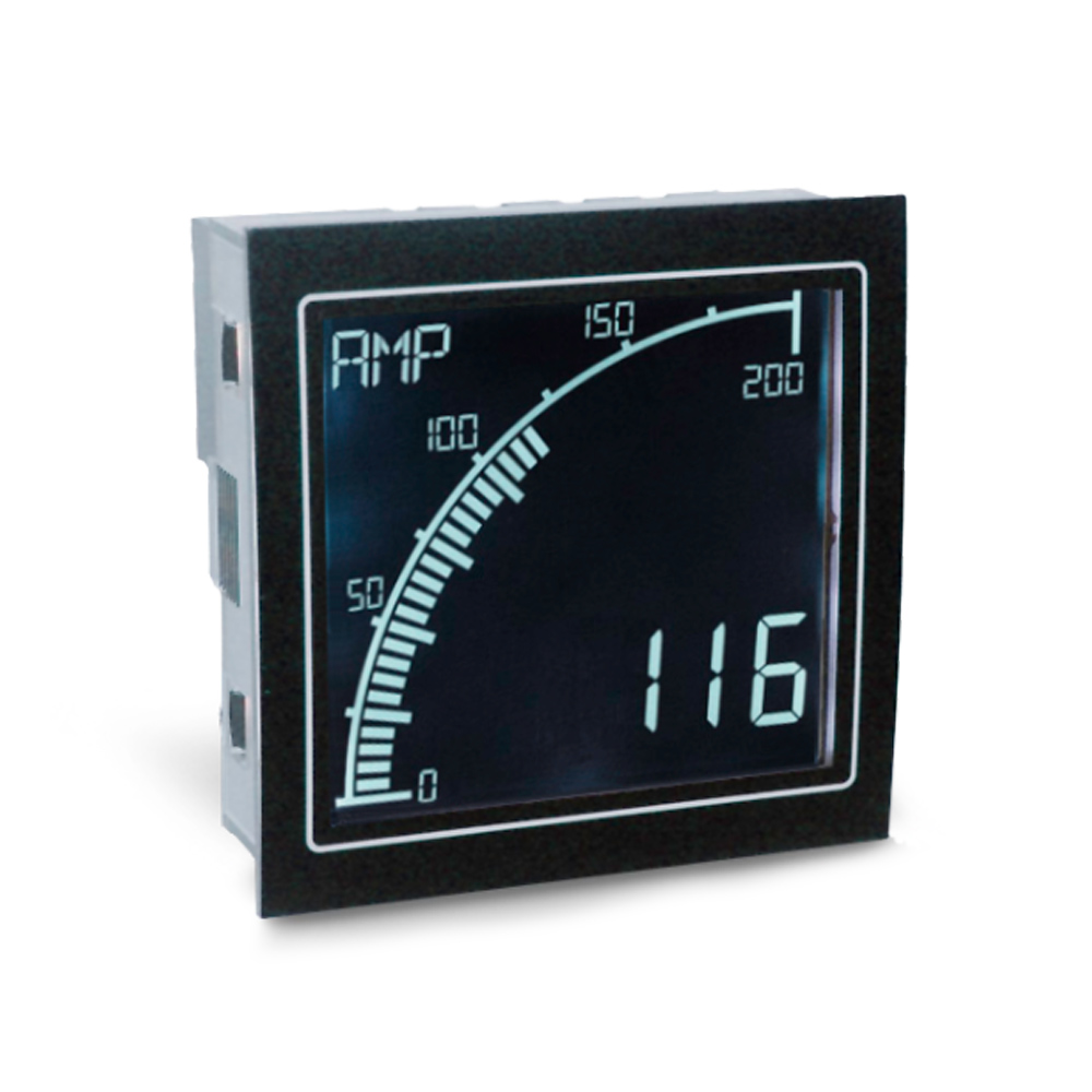Trumeter Digital Panel Ammeter 500 mA AC, 68 mm x 68 mm, 0.5 %