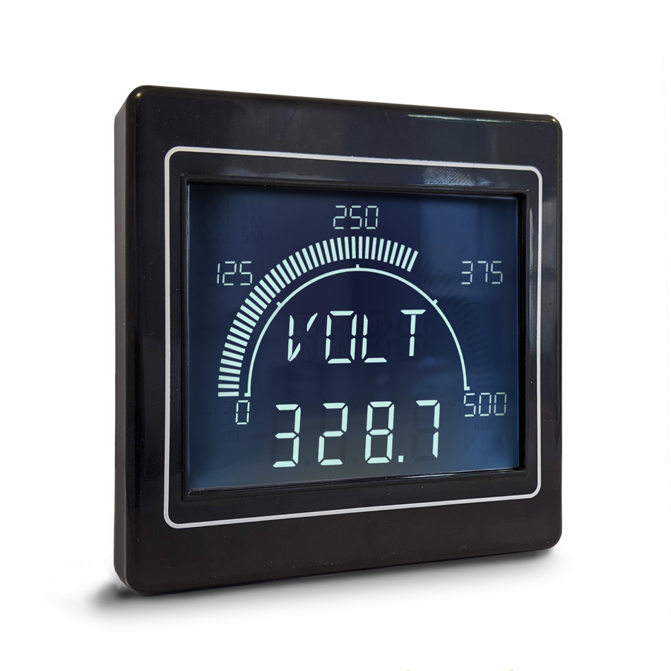 apm-max-m23-nu-4b Trumeter APM-MAX LCD Digital Panel Multifunction Meter for Process Meter or a Shunt Meter,  68 mm  x 68 mm