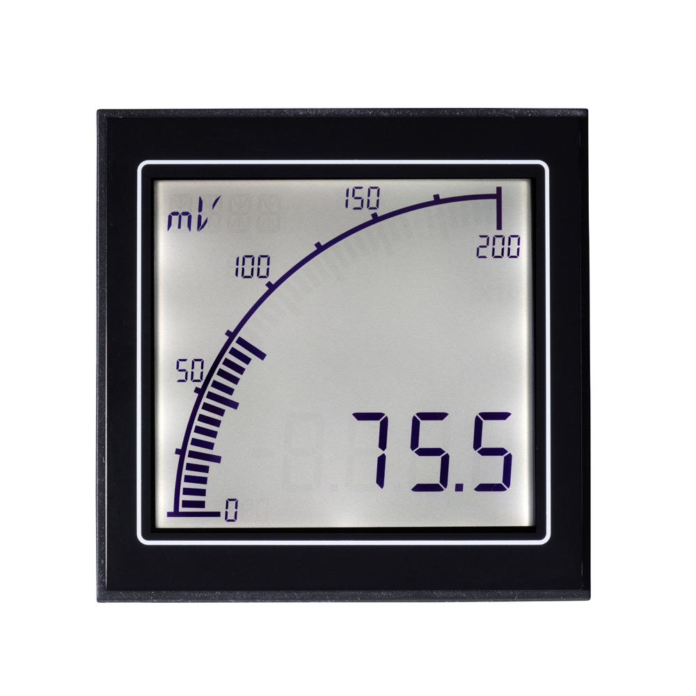 apm-micro-ano Trumeter APM Analogue Panel Ammeter 500 mA DC, 68 mm x 68 mm, 0.1 %