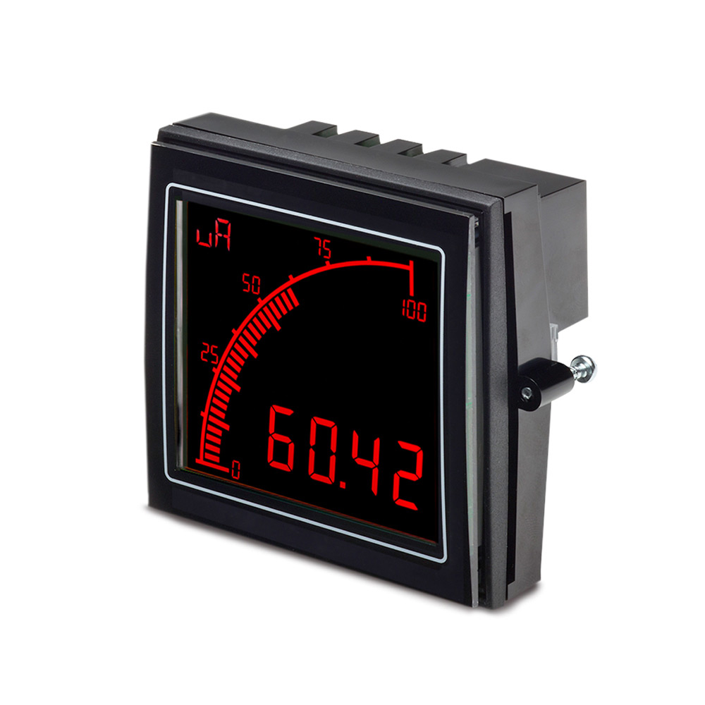 apm-micro-apo Trumeter APM Analogue Panel Ammeter 200 mA DC, 68 mm x 68 mm, 0.1 %